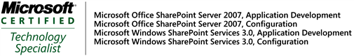 Certifications SharePoint